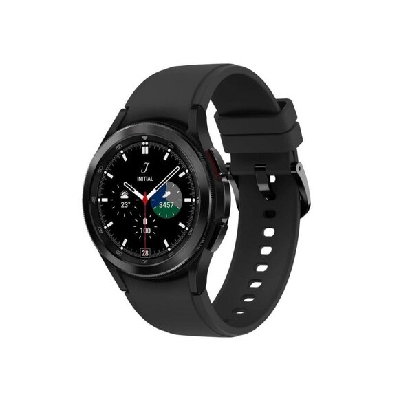 Samsung Galaxy Watch 4 Classic‎ 42mm Smartwatch GPS Bluetooth WiFi - Black NEW - Picture 1 of 8